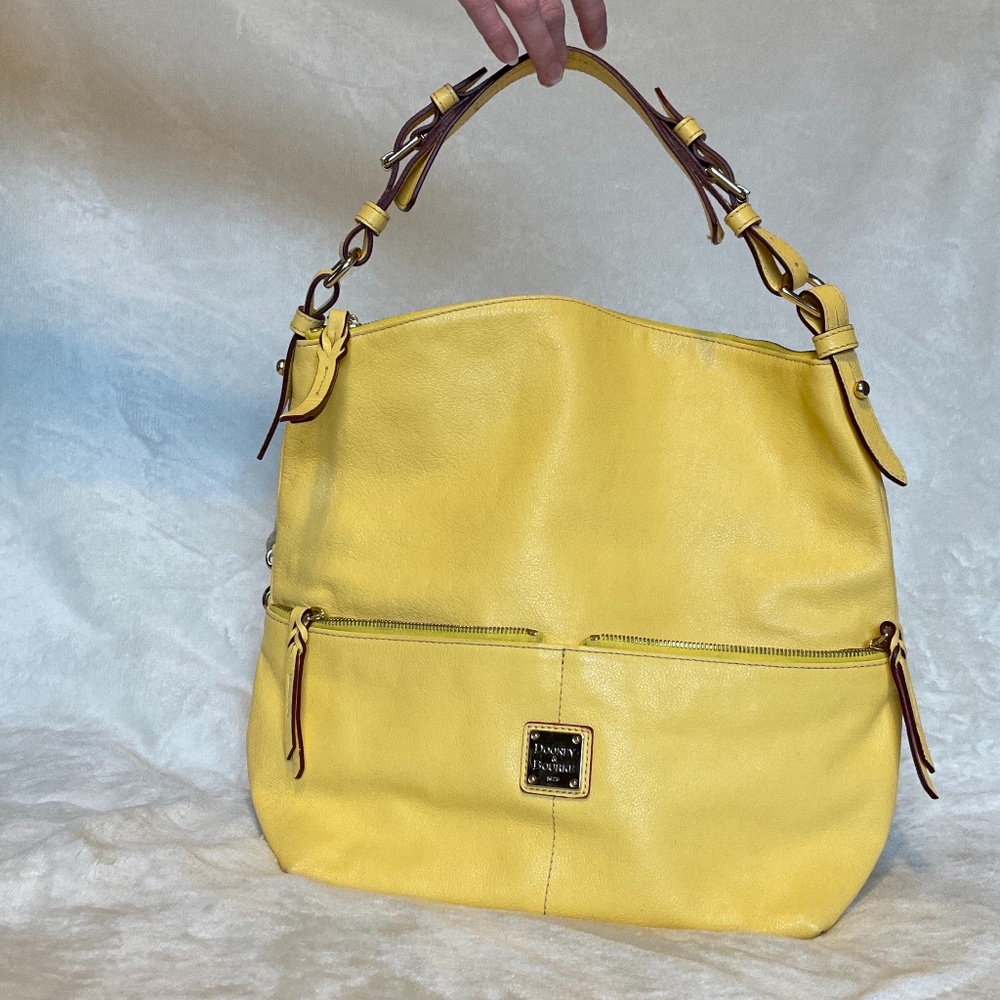 Used Yellow Dooney & Bourke